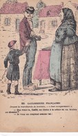 Gauloiseries Françaises  . DEVANT LA MARCHANDE DE BONBONS "Avec Comparaison "  Illust. JIM - Autres & Non Classés