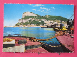 Visuel Très Peu Courant - Gibraltar - Vue Du Port - Recto Verso - Gibraltar