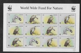 LESOTHO - ANIMAUX WWF - Mi N° 1276/1279 ** MNH - FEUILLET COMPLET - Lesotho (1966-...)