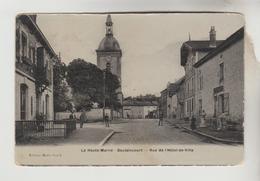 LOT 23022083 CPA DOULAINCOURT (Haute Marne) - Rue De L'Hôtel De Ville - Doulaincourt