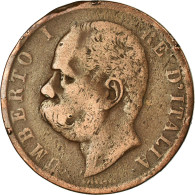 Monnaie, Italie, Umberto I, 10 Centesimi, 1894, Rome, TB+, Cuivre, KM:27.2 - 1878-1900 : Umberto I