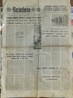 ROMANIA-SCANTEIA,ROMANIAN NEWSPAPER,12 NOVEMBER 1988,,COMMUNIST PERIOD - Autres & Non Classés