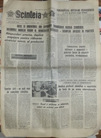 ROMANIA-SCANTEIA,ROMANIAN NEWSPAPER,7 NOVEMBER 1988,,COMMUNIST PERIOD - Sonstige & Ohne Zuordnung