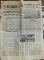 ROMANIA-SCANTEIA,ROMANIAN NEWSPAPER,8 NOVEMBER 1988,,COMMUNIST PERIOD - Autres & Non Classés