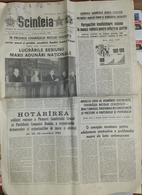 ROMANIA-SCANTEIA,ROMANIAN NEWSPAPER,3 DECEMBER 1988,,COMMUNIST PERIOD - Autres & Non Classés