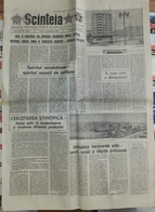 ROMANIA-SCANTEIA,ROMANIAN NEWSPAPER,13 DECEMBER 1988,,COMMUNIST PERIOD - Autres & Non Classés