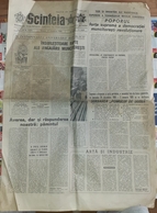 ROMANIA-SCANTEIA,ROMANIAN NEWSPAPER,21 DECEMBER 1988,,COMMUNIST PERIOD - Autres & Non Classés
