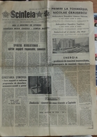 ROMANIA-SCANTEIA,ROMANIAN NEWSPAPER,20 DECEMBER 1988,,COMMUNIST PERIOD - Otros & Sin Clasificación