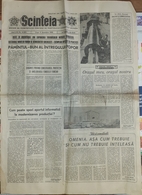 ROMANIA-SCANTEIA,ROMANIAN NEWSPAPER,9 DECEMBER 1988,,COMMUNIST PERIOD - Autres & Non Classés