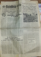 ROMANIA-SCANTEIA,ROMANIAN NEWSPAPER,25 APRIL1989,,COMMUNIST PERIOD - Andere & Zonder Classificatie
