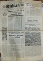 ROMANIA-SCANTEIA,ROMANIAN NEWSPAPER,22 APRIL1989,,COMMUNIST PERIOD - Autres & Non Classés