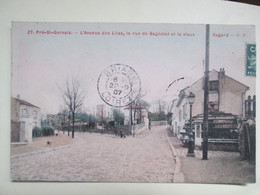 Pre St Gervais . Avenue Des Lilas . La Rue De Bagnolet Et Le Vieux Regard - Le Pre Saint Gervais