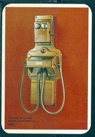 1986 Pocket Poche Bolsillo Bolso Calendar Calandrier Calendario Portugal Telefone De Parede Edison Gower Bell Go - Tamaño Grande : 1981-90