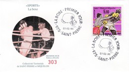 FDC PREMIER JOUR  Saint-Pierre Et Miquelon 1996 Boxe 625 - FDC