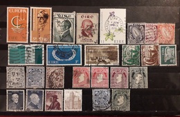 Eire Irlanda 1936 - 1978 Lot 27 Stamps Used - Collections, Lots & Series