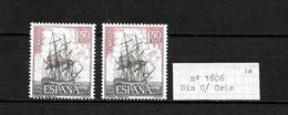 LOTE 2003  ///  ESPAÑA   EDIFIL Nº: 1606 **MNH  VARIEDAD-   SIN COLOR GRIS     ¡¡¡ OFERTA  !!! - Nuevos