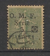Syrie - 1920 - N°Yv. 52 - Semeuse 5pi Sur 15c  - Oblitéré / Used - Used Stamps