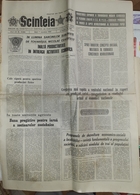 ROMANIA-SCANTEIA,ROMANIAN NEWSPAPER,7 NOVEMBER 1989,,COMMUNIST PERIOD - Autres & Non Classés