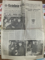 ROMANIA-SCANTEIA,ROMANIAN NEWSPAPER,9 NOVEMBER 1989,COMMUNIST PERIOD - Sonstige & Ohne Zuordnung