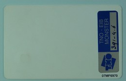 NETHERLANDS - Transport Pass - Demo - TNO - EIB  MONSTER - Rare - Other & Unclassified