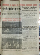 ROMANIA-SCANTEIA,ROMANIAN NEWSPAPER,24 NOVEMBER 1989,IVX CONGRES COMMUNIST PERIOD - Other & Unclassified