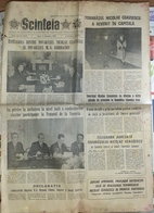 ROMANIA-SCANTEIA,ROMANIAN NEWSPAPER,5 DECEMBER 1989,CEAUSESCU GORBACIOV ,VARSOVIA MEETING,,COMMUNIST PERIOD - Other & Unclassified