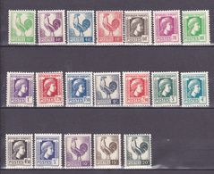 N° 630 à 649 Série D'Alger: Coq Et Marianne Série En Timbres Neuf Sans Charnière Impeccable - 1944 Coq Et Maríanne D'Alger