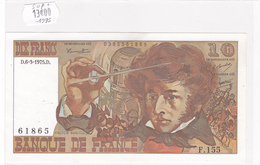 Billet En SUP + Du 10 Francs BERLIOZ Du 6 MARS 1975 - 61865 Alph F. 155 @ N° Fayette : 63.9 - 10 F 1972-1978 ''Berlioz''