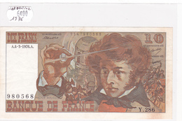 Billet Du 10 Francs BERLIOZ Du 4 MARS 1976 - 980568 Alph Y. 286 @ N° Fayette : 63.18 - 10 F 1972-1978 ''Berlioz''