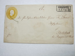 LIEGNITZ , Klarer Stempel Auf Brief - Postal  Stationery