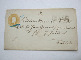 WITTENBERG , Klarer Stempel Auf Brief - Postal  Stationery