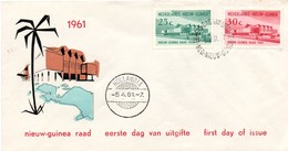 Raad - FDC Nederlands Nieuw-Guinea Nouvelle-Guinée NL - Hollandia 1961 - Netherlands New Guinea