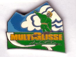 CC219 Pin's Albertville Jeux Olympiques Multi Glisse Non Signé Eaf Achat Immédiat - Wintersport