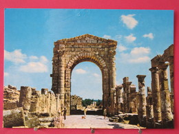 Visuel Très Peu Courant - Liban - Tyr - L'Arc De Triomphe - Recto Verso - Liban