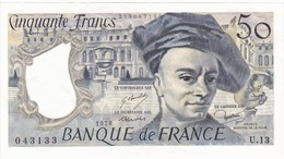 Billet 50 FRANCS De 1978 De QUENTIN DE LA TOUR - 043133 Alph. U.13 @ N° Fayette : 67.3 - 50 F 1976-1992 ''Quentin De La Tour''