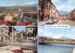 Villach - Panorama Hauptplatz... 1964, Oldtimer - Villach