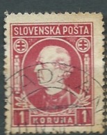 Slovaquie - Yvert N° 27 Oblitéré -  Ay11012 - Oblitérés
