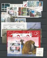 2009 MNH Greenland, Year Collection, Postfris - Komplette Jahrgänge