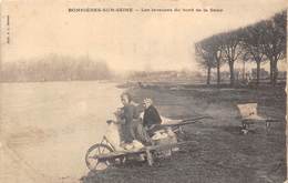 78-BONNIERES-SUR-SEINE-LES LAVEUSES DU BORD DE LA SEINE - Bonnieres Sur Seine