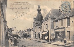 78-BONNIERES-SUR-SEINE - LAGRANDE RUE PRES L'HÔTEL DE VILLE - Bonnieres Sur Seine