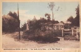 78-BONNIERES-SUR-SEINE - LES BORDS DE LA SEINE, LE BON VIVANT - Bonnieres Sur Seine