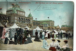 Delcampe - Scheveningen   Het Kurhaus Van Het Strand Gezien - Scheveningen