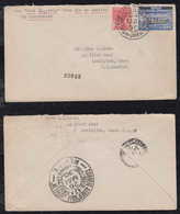 Brazil Brasil 1930 Zeppelin Mi# 7 Cover Overprint 5$000 RIO To LEXINGTON USA - Airmail (Private Companies)