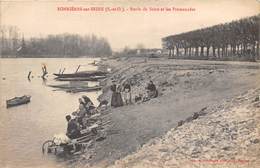 78-BONNIERES-SUR-SEINE - BORDS DE SEINE , ET LES PROMENADES - Bonnieres Sur Seine