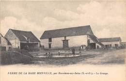 78-BONNIERES-SUR-SEINE-PAR BONNIERES- FERME DE LA MARE BOINVILLE, LA GRANGE - Bonnieres Sur Seine