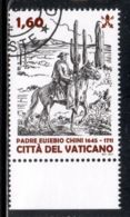 Vatican 2011 Mi# 1698 Used - Third Centenary Of Death Of Father E. Chini - Oblitérés