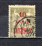 ZANZIBAR   N° 29  OBLITERE   COTE  30.00€     TYPE SAGE - Used Stamps