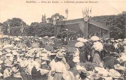 78-MANTES-LA-JOLIE-FÊTES DES ECOLES- L'ESTRADE PENDANT LES DISCOURS - Mantes La Jolie