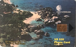 VIERGES (Iles)  - Chip Card - RR - Cable § Wireless  -  US$20 - Virgin Islands