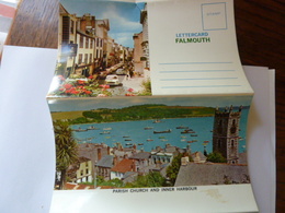 LETTERCARD FALMOUTH - Lettre Carte - 6 Vues - Falmouth